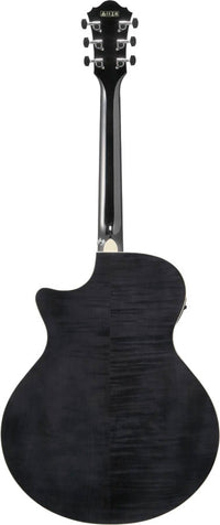 Ibanez AE170 TBK Guitarra ElectroAcústica Transparent Black High Gloss 2
