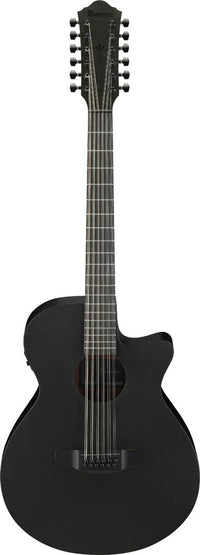Ibanez AEG1221 BOT Guitarra ElectroAcústica 12 Cuerdas Black Out 1