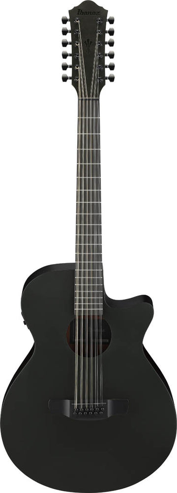 Ibanez AEG1221 BOT Guitarra ElectroAcústica 12 Cuerdas Black Out 1