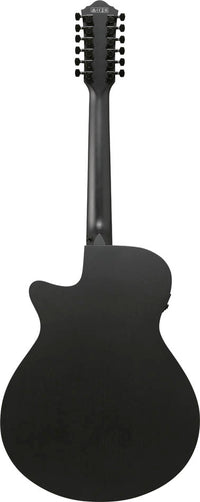 Ibanez AEG1221 BOT Guitarra ElectroAcústica 12 Cuerdas Black Out 2