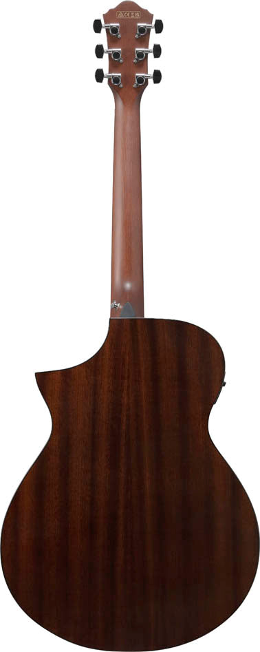 Ibanez AEWC16QA TKH Guitarra ElectroAcústica Transparent Black Sunburst 2