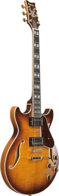 Ibanez AM153FM ATT Guitarra Eléctrica Antique Tobacco Burst 3
