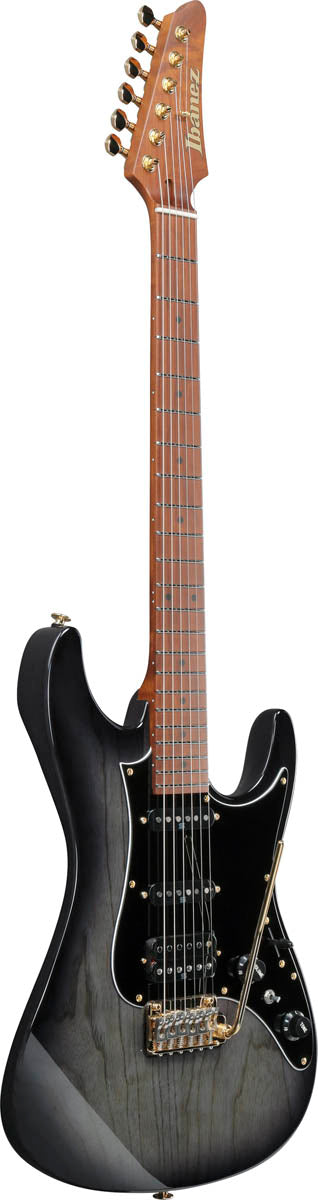 Ibanez AZ2204AG TGB Prestige Guitarra Eléctrica Transparent Gray Burst 3