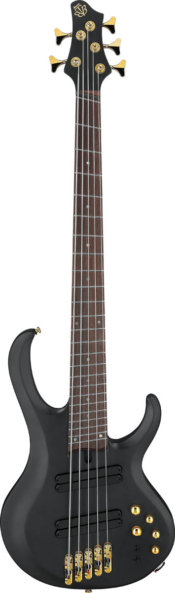Ibanez BTB605LM BKF Bass Workshop Bajo Eléctrico 5 Cuerdas Black Flat 1