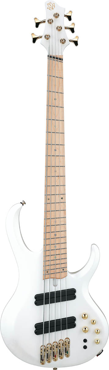 Ibanez BTB605MLM PWM Bass Workshop Bajo Eléctrico 5 Cuerdas Pearl White Matte 1