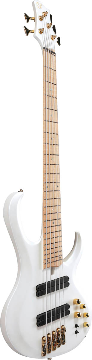 Ibanez BTB605MLM PWM Bass Workshop Bajo Eléctrico 5 Cuerdas Pearl White Matte 3