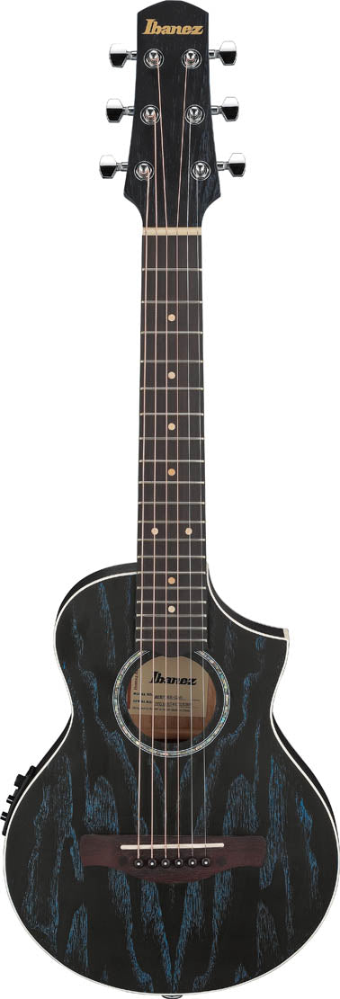 Ibanez EWP16EWB GAO Guitarra ElectroAcústica Pequeña Tenor Galaxy Aqua Open Pore 1