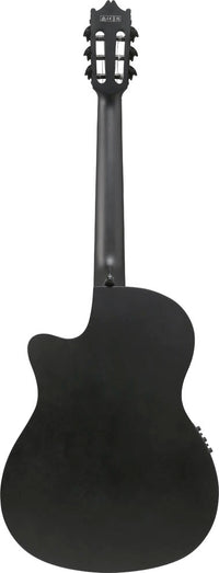 Ibanez GA621 BOT Guitarra Española Electrificada Black Out 2