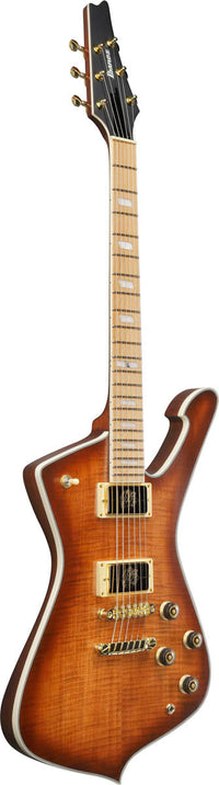 Ibanez IC420MFM CML Guitarra Eléctrica Caramel Burst Low Gloss 3