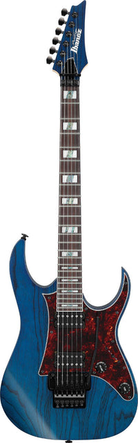 Ibanez RG653DX TDF Prestige Guitarra Eléctrica Transparent Deep Blue Flat 1