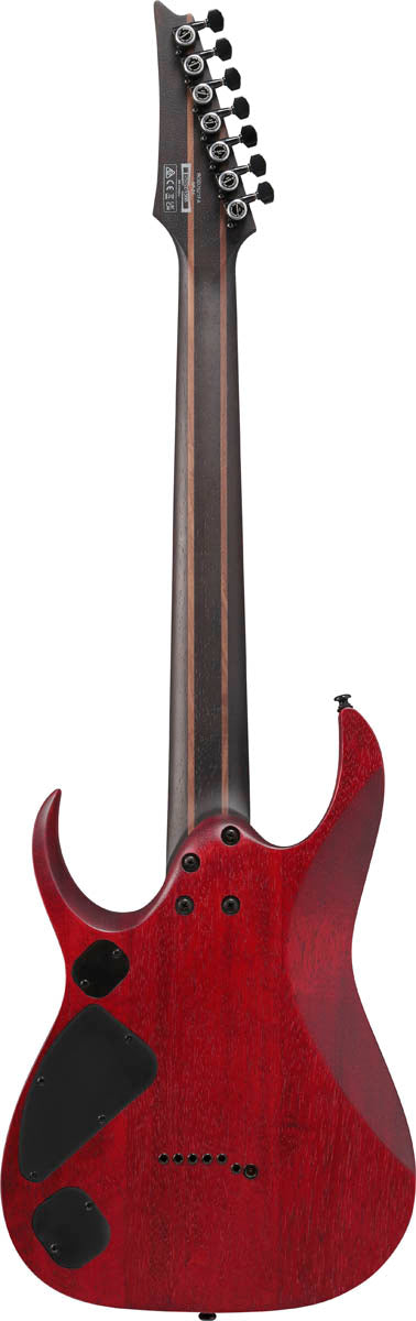 Ibanez RGD721FA WUF Guitarra Eléctrica 7 Cuerdas Stained Wine Red Burst Flat 2