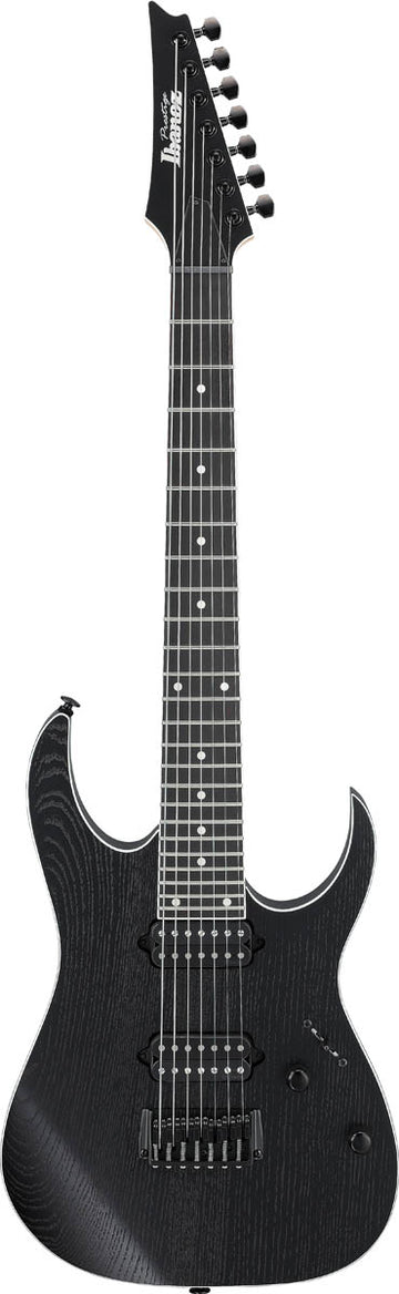 Ibanez RGR762AHBF WK Prestige Guitarra Eléctrica 7 Cuerdas Weathered Black 1