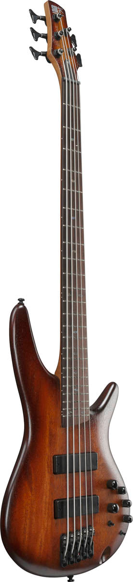 Ibanez SR505A MHL Bajo Eléctrico 5 Cuerdas Mahogany Brown Burst Low Gloss 3