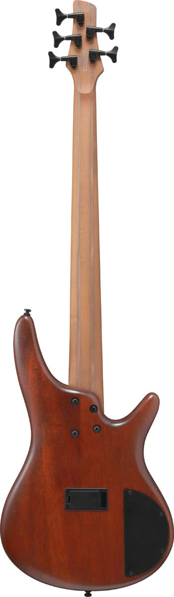 Ibanez SR505AL MHL Bajo Eléctrico 5 Cuerdas Para Zurdos Mahogany Brown Burst Low Gloss 2