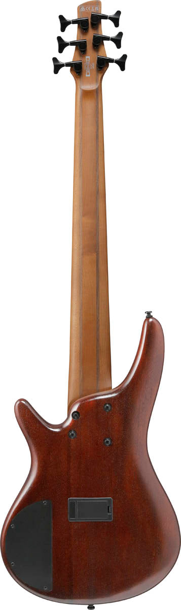 Ibanez SR506A MHL Bajo Eléctrico 6 Cuerdas Mahogany Brown Burst Low Gloss 2