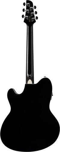 Ibanez TCY10PA BKB Talman Guitarra ElectroAcústica Transparent Brown Black Burst High Gloss 2