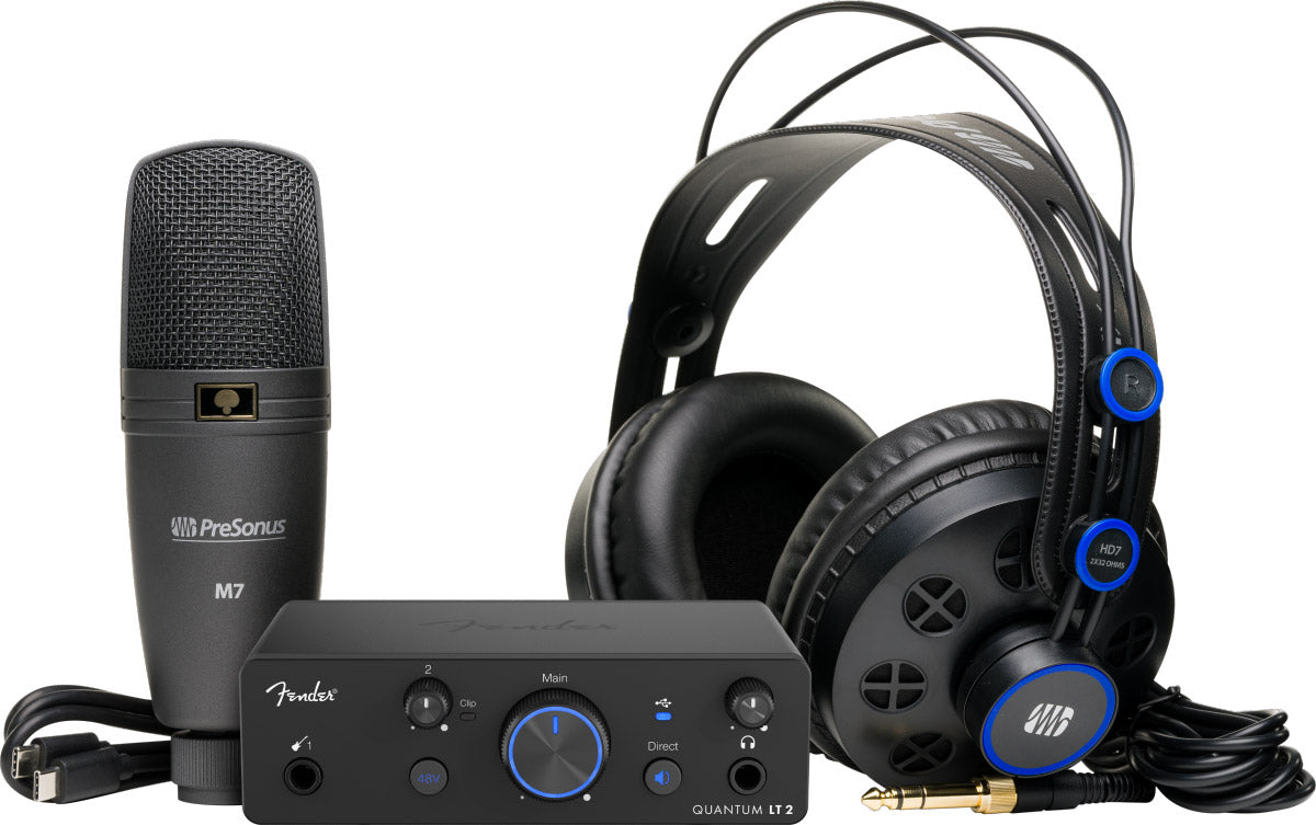 Fender Studio Quantum Creator Bundle Pack Interfaz de Audio 1