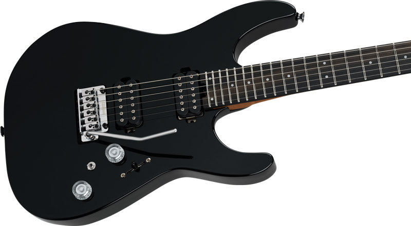 Charvel Pro-Mod Plus DK24 HH 2PT EB Guitarra Eléctrica Raven Black 3
