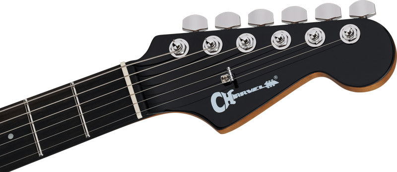 Charvel Pro-Mod Plus DK24 HH 2PT EB Guitarra Eléctrica Raven Black 5