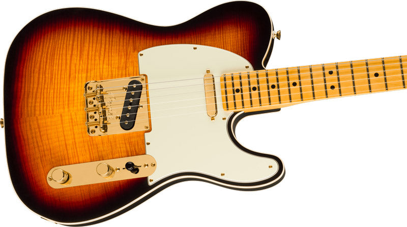 Fender 75th Anniversary American Pro Custom Telecaster MN Guitarra Eléctrica 2 Colores Sunburst 3