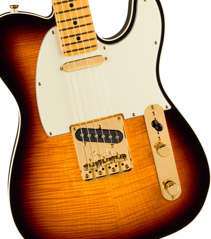 Fender 75th Anniversary American Pro Custom Telecaster MN Guitarra Eléctrica 2 Colores Sunburst 4