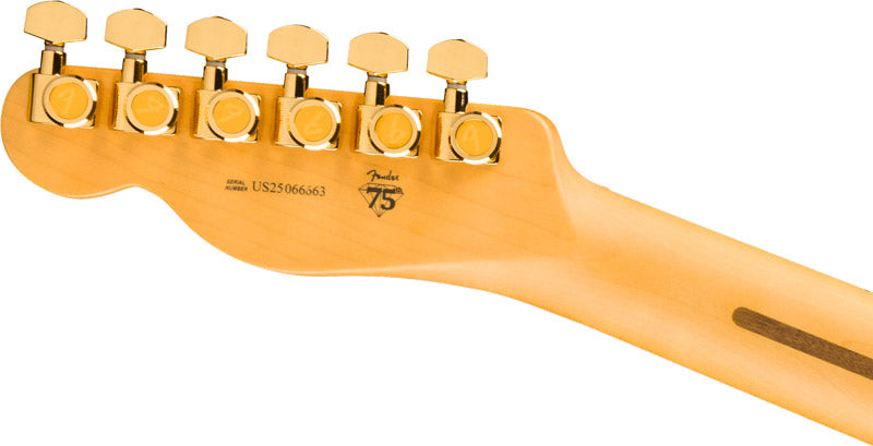 Fender 75th Anniversary American Pro Custom Telecaster MN Guitarra Eléctrica 2 Colores Sunburst 6
