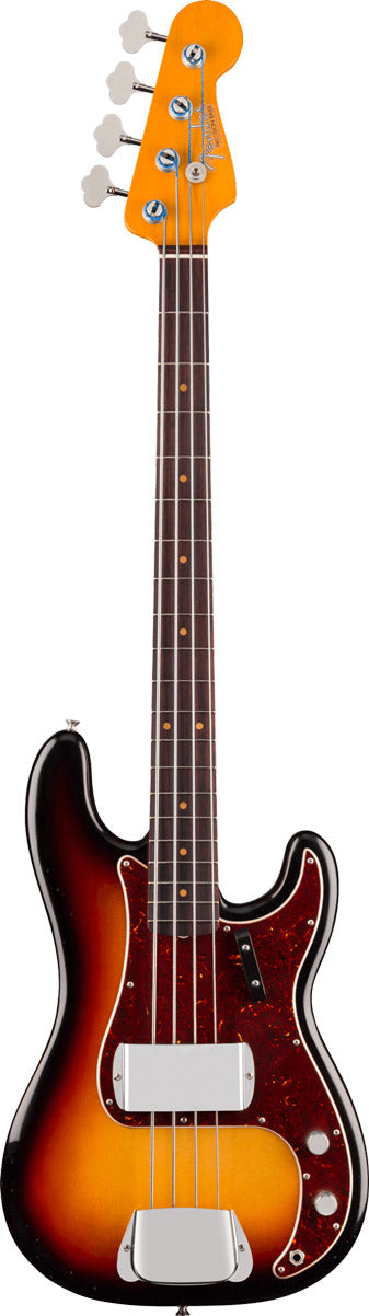 Fender James Jamerson 1962 Precision Bass RW Bajo Eléctrico 3 Tonos Sunburst 1