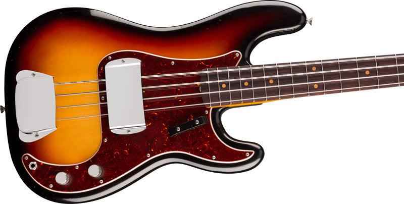 Fender James Jamerson 1962 Precision Bass RW Bajo Eléctrico 3 Tonos Sunburst 4
