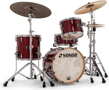 Sonor Momentum Birch 318 Batería Acústica Red Pearl 1