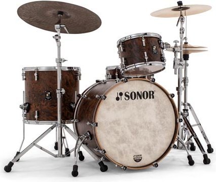 Sonor Momentum Birch 322 Batería Acústica California Burl 1