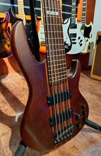 ESP LTD D6 NBS Bajo Eléctrico 6 Cuerdas Natural Burst Satin. Segunda Mano 2