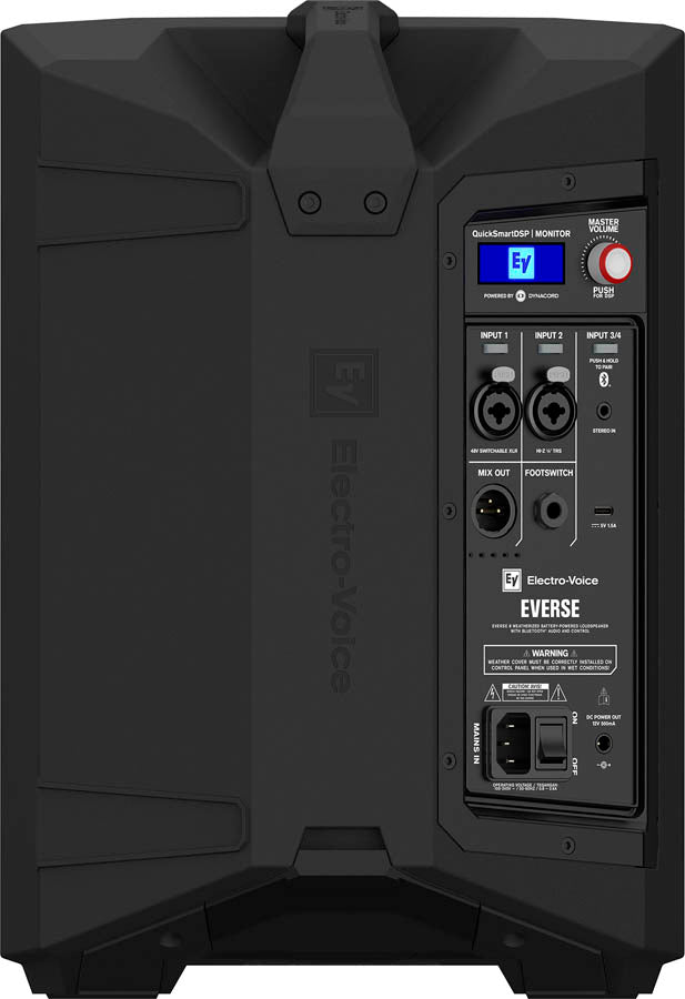 Electro Voice EVERSE8-EU Altavoz Activo Portátil 2 Vías 8 Pulgadas 2