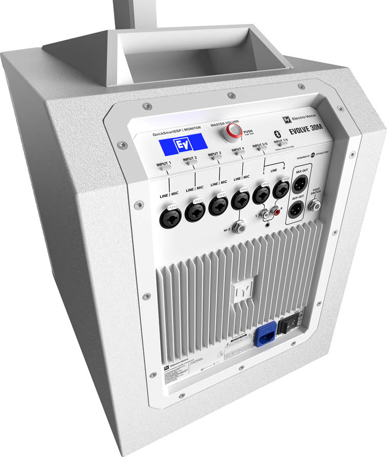 Electro Voice EVOLVE30M-W Sistema de Sonido Portátil 10 Pulgadas Blanco 2