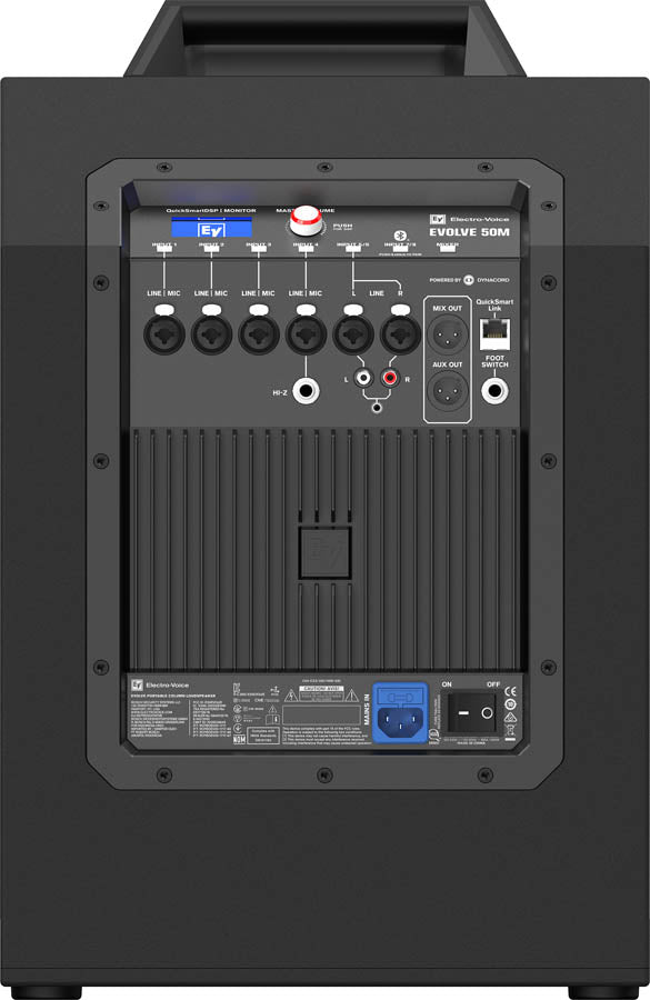 Electro Voice EVOLVE50M-KB-EU Sistema de Sonido Portatl 12 Pulgadas 2