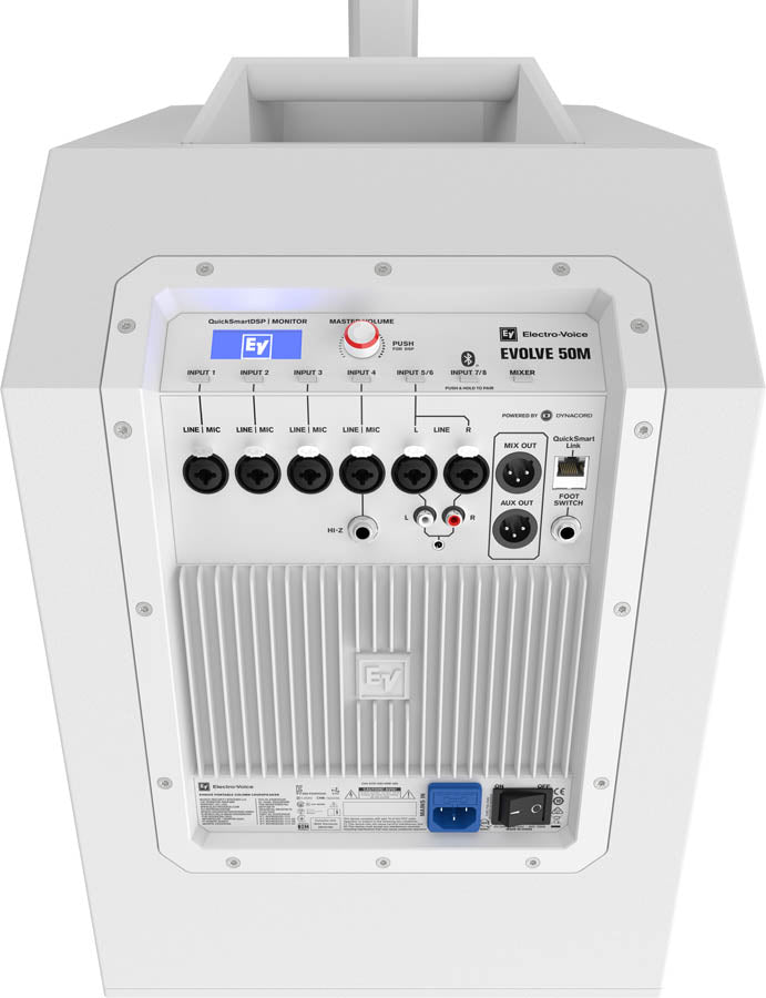 Electro Voice EVOLVE50M-KW Sistema de Sonido Portátil 12 Pulgadas 2