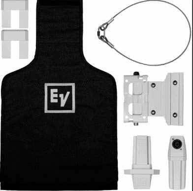 Electro Voice EVOLVE-WMK-PW Kit de Montaje en Pared para EVOLVE30M-50 y 50M Phoenix Blanco 1