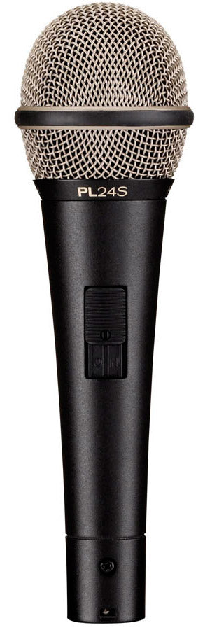 Electro Voice PL24S Micrófono Dinámico Supercardioide Con Interruptor Vocal 1