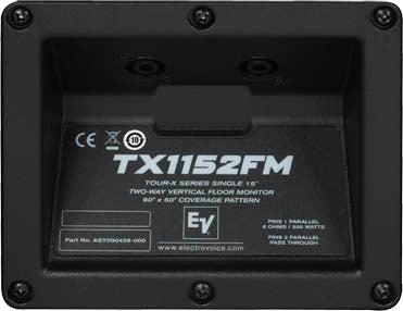 Electro Voice TX1152Fm Monitor Pasivo de Suelo 2 Vías 15 Pulgadas 2