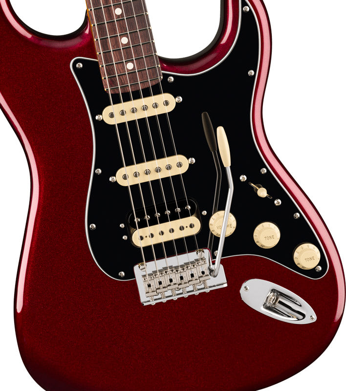Fender American Professional Stratocaster HSS RW Guitarra Electrica Oxblood 3