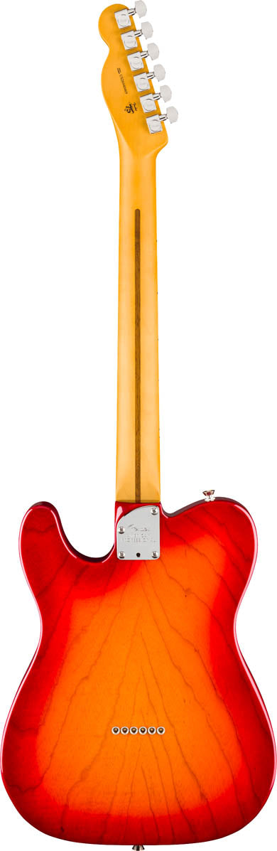 Fender American Professional Telecaster MN Guitarra Electrica Aged Cherry Burst 2