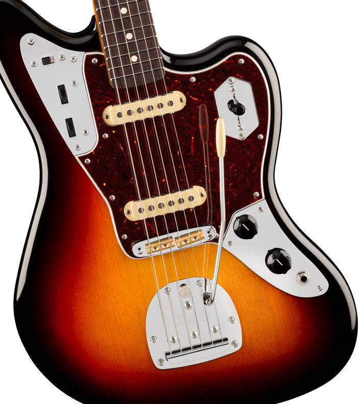 Fender American Professional Jaguar RW Guitarra Electrica 3 Colores Sunburst 3