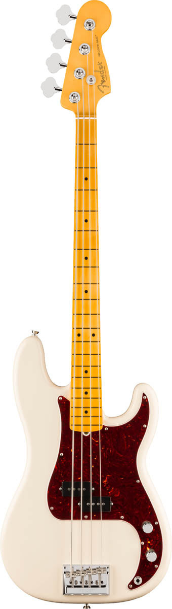 Fender American Professional Precision Bass MN Bajo Eléctrico Olympic White 1
