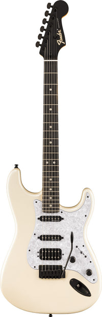 Fender Limited Edition Player Fusion Stratocaster HSS EB Guitarra Eléctrica Olympic Pearl 1