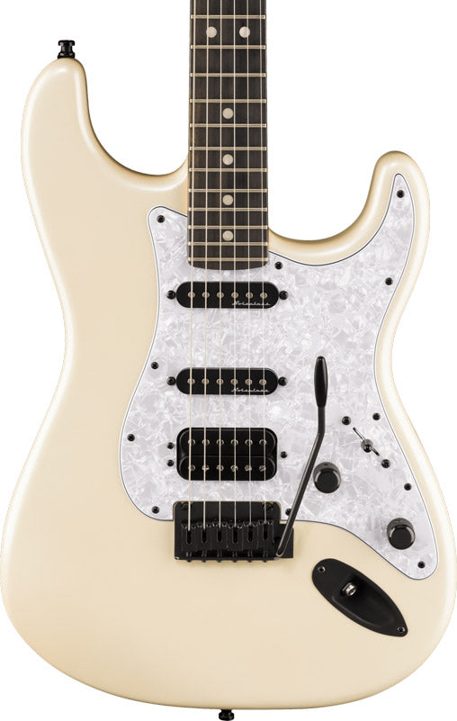 Fender Limited Edition Player Fusion Stratocaster HSS EB Guitarra Eléctrica Olympic Pearl 3