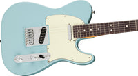 Fender 75th Anniversary Player II Telecaster RW Guitarra Eléctrica Daphne Blue 4