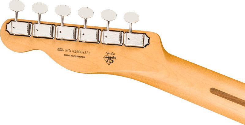 Fender 75th Anniversary Player II Telecaster RW Guitarra Eléctrica Daphne Blue 6