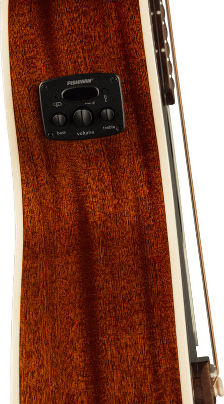 Fender California Deluxe Monterey E WN Guitarra Electroacústica Orquesta Negra 3