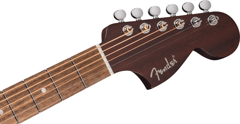 Fender California Deluxe Monterey E WN Guitarra Electroacústica Orquesta Negra 4