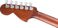Fender California Deluxe Monterey E WN Guitarra Electroacústica Orquesta Negra 5