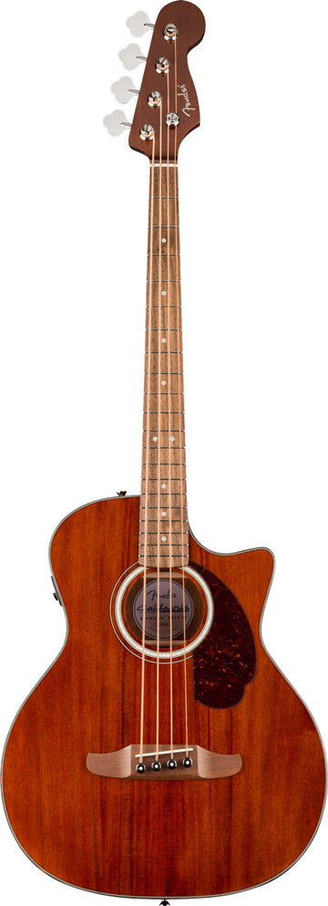 Fender California Deluxe Kingman Bass CE Mahogany WN Bajo Electroacústica Natural 1